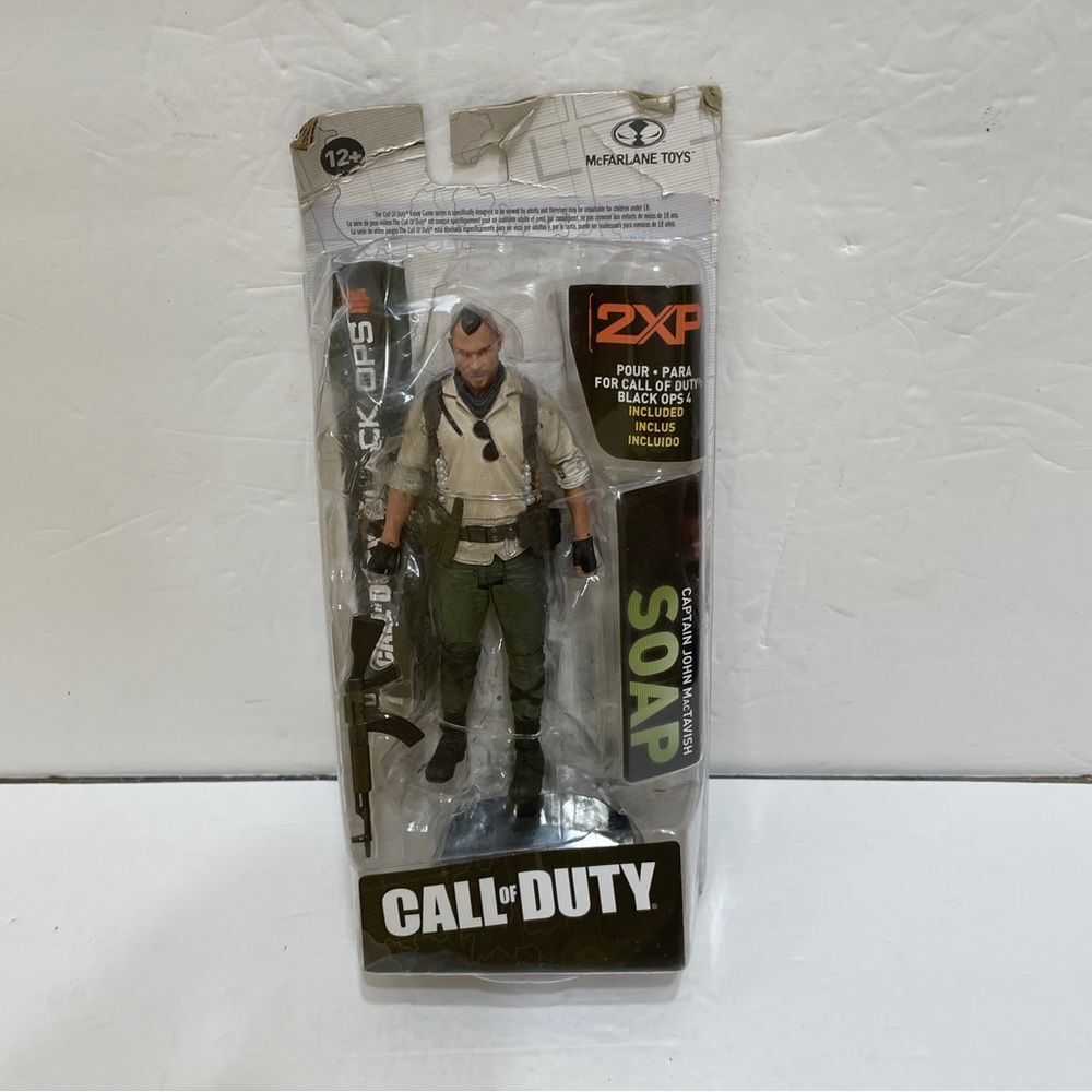 NEW IN PACKAGE CALL OF‎ DUTY CAPTAIN JOHN MCTAVISH ACTION FIGURE